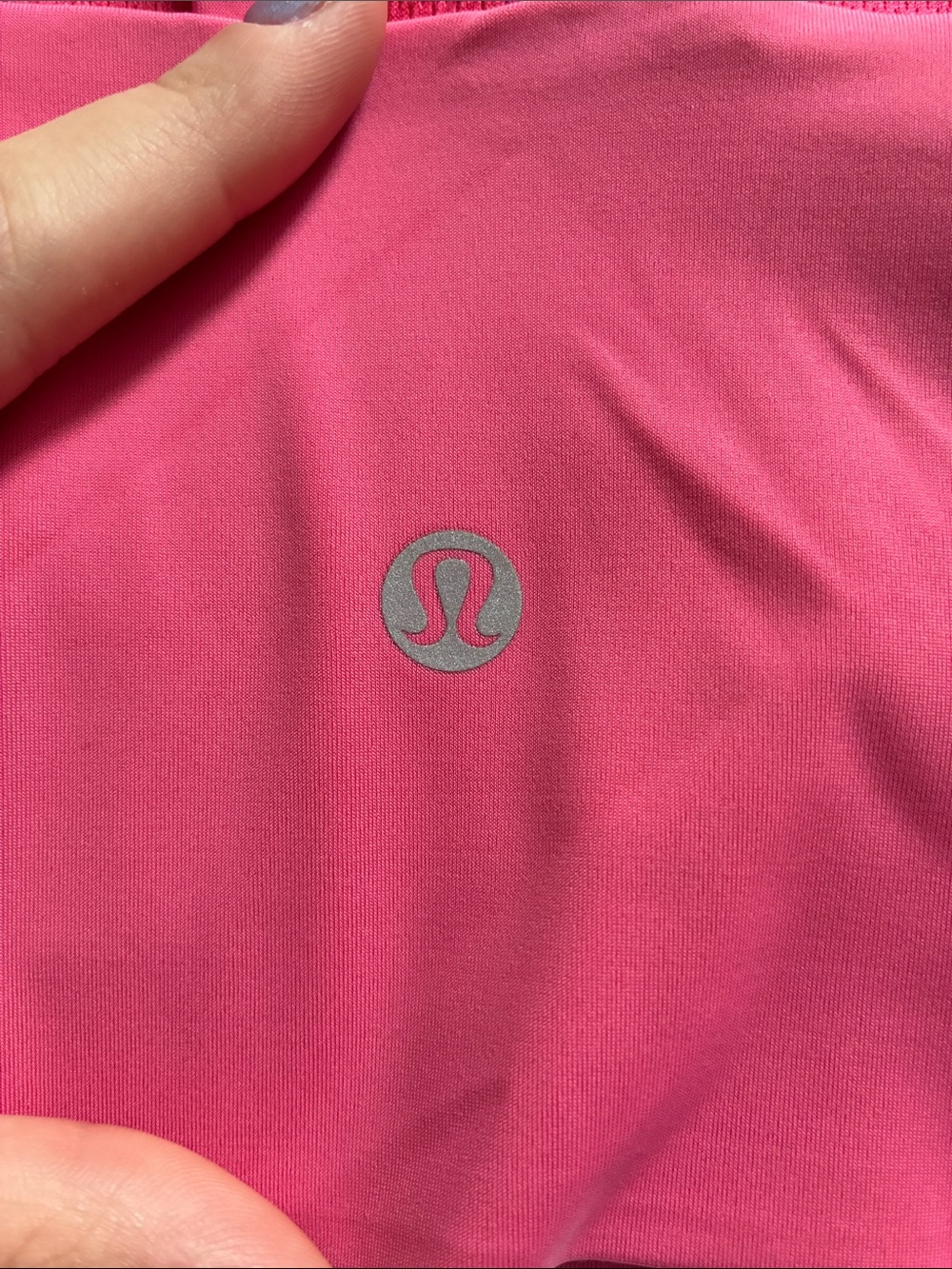 lululemon "like a cloud longline bra" size 4 - raspberry coulis - Picture 2 of 3